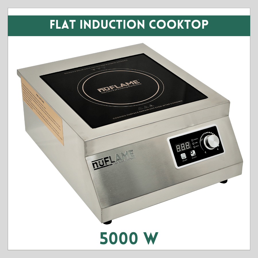 5000W Commercial Induction Cooktop for Business 5 kw nuFLAME